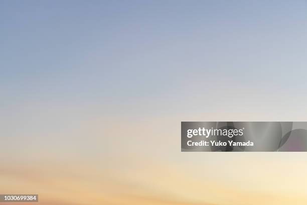 cloud typologies - twilight - high key stock pictures, royalty-free photos & images
