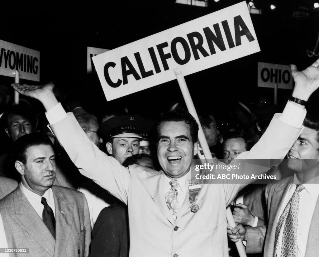 Richard Nixon During The 1952 Campaign