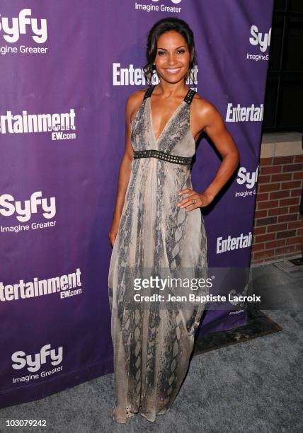 Salli Richardson-Whitfield attends the EW and SyFy party during Comic-Con 2010 at Hotel Solamar on July 24, 2010 in San Diego, California.