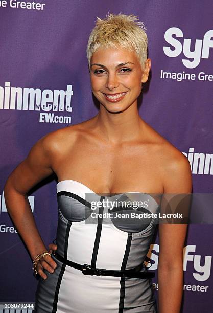 Morena Baccarin attends the EW and SyFy party during Comic-Con 2010 at Hotel Solamar on July 24, 2010 in San Diego, California.