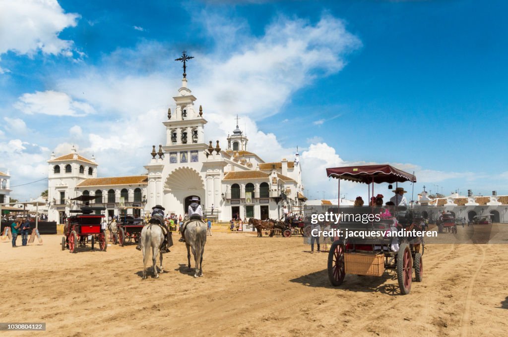 La iglesia de la Virgen Del Rocío (Virgen del rocío), El Rocio, España