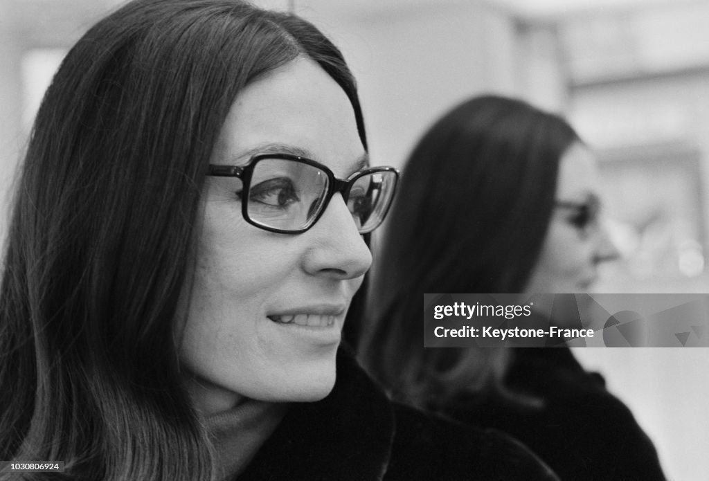 Portrait de Nana Mouskouri