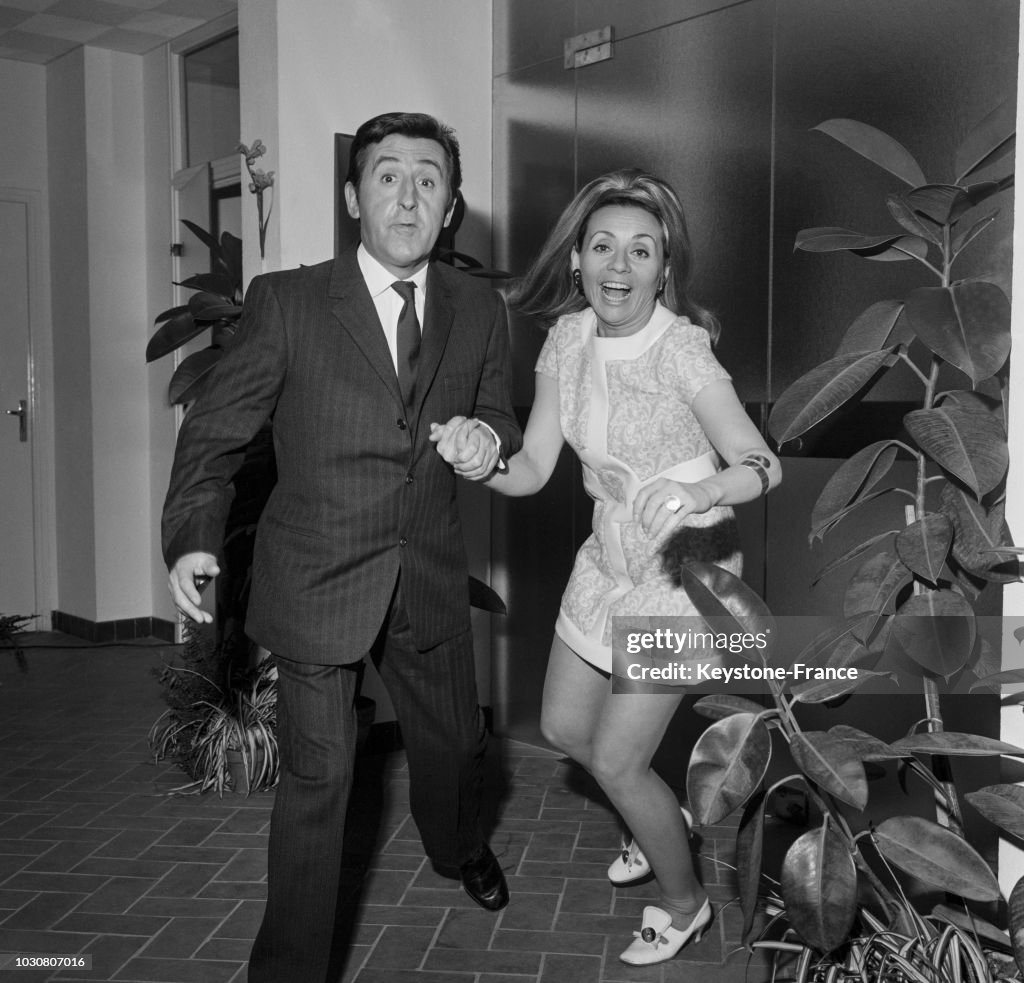 Jean Lefebvre et Annie Cordy
