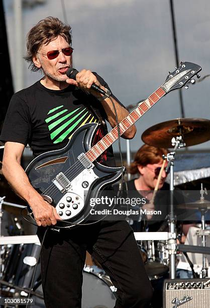 John Kay of Steppenwolf performs during Day 2 of the 2010 Hullabalou Music Festival at Churchill Downs on July 24, 2010 in Louisville, Kentucky.