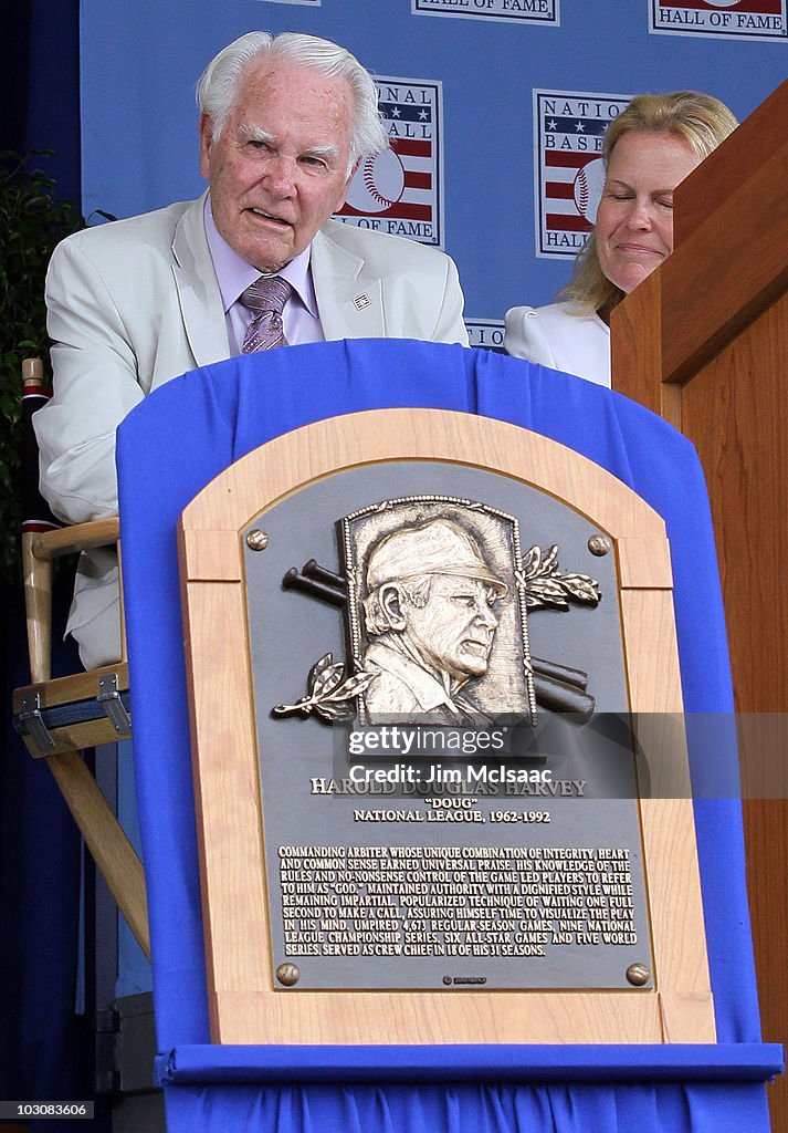 2010 Baseball Hall of Fame Induction Ceremony