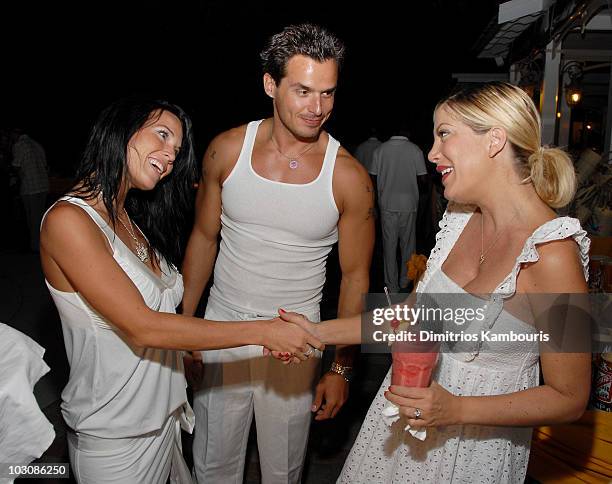 Kristin Rossetti, Antonio Sabato Jr. And Tori Spelling