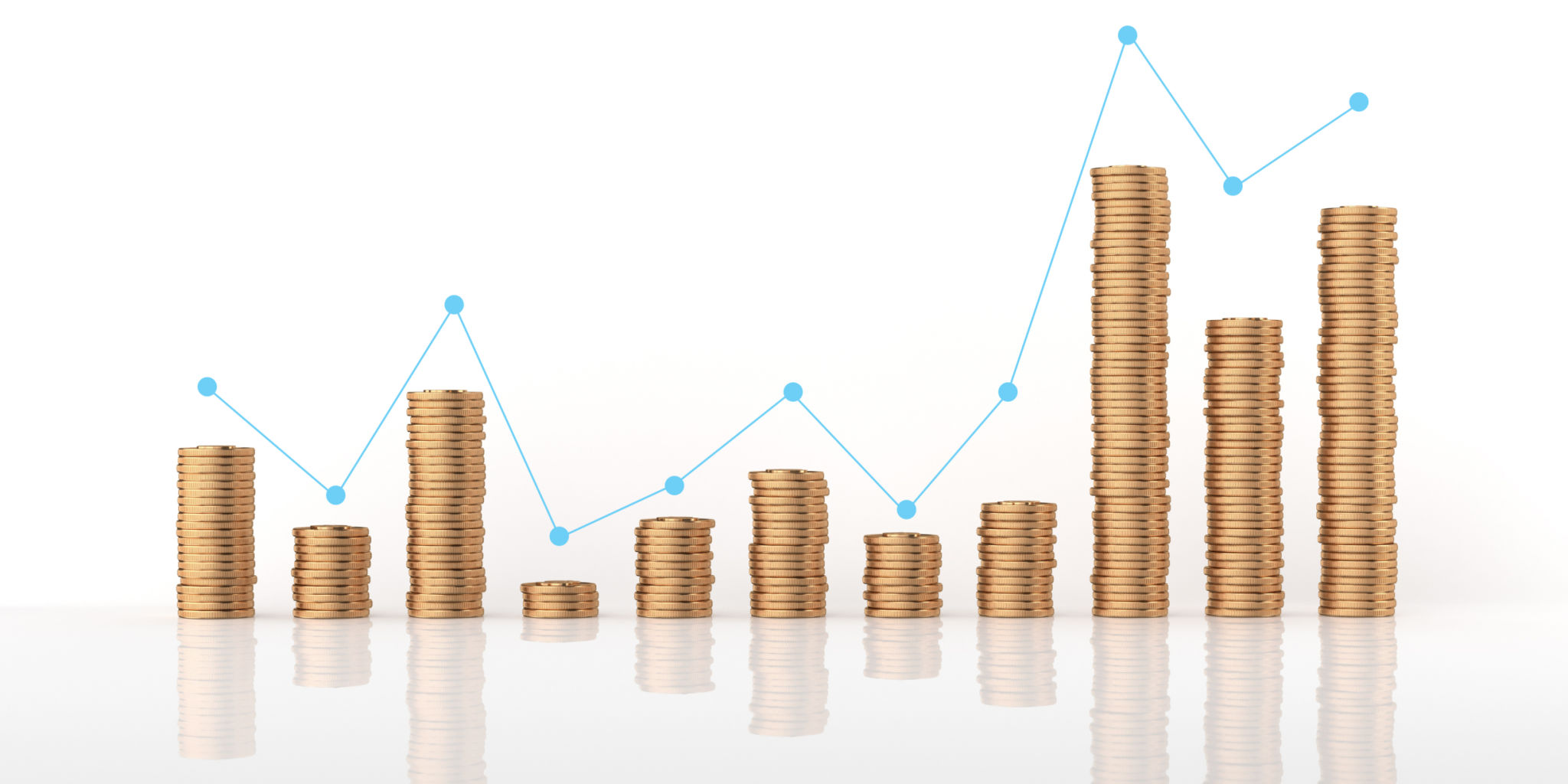 3d rendering coins 3d rendering coins