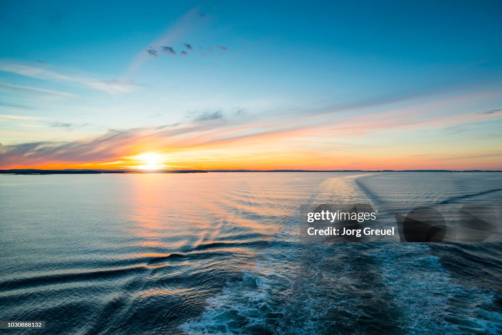 Baltic Sea sunset