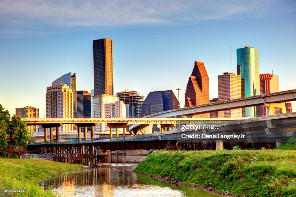 Downtown Houston Texas Skyline