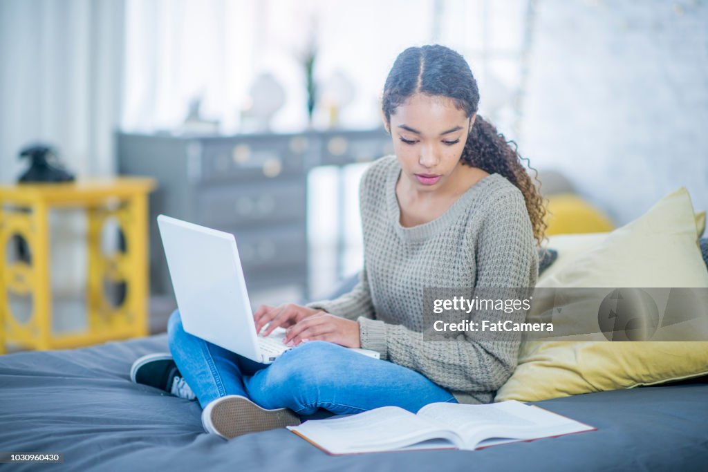 Go Over Notes Looking Over Notes High-Res Stock Photo - Getty Images