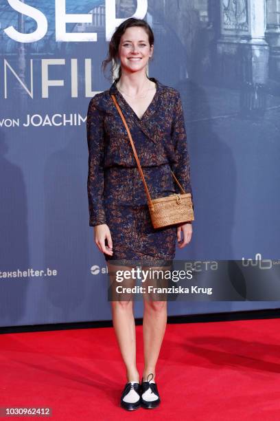 Anja Knauer during the 'Mackie Messer - Brechts Dreigroschenfilm' premiere at Zoo Palast on September 10, 2018 in Berlin, Germany.