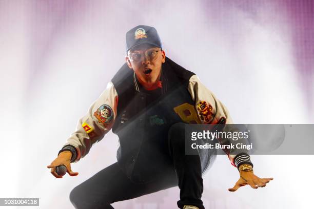 Logic performs at Alexandra Palace on September 10, 2018 in London, England.