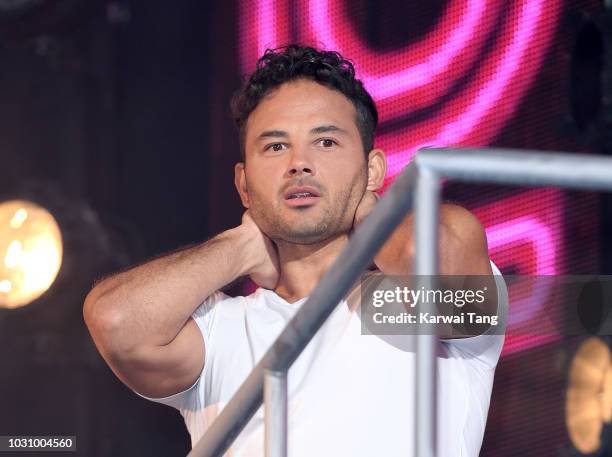 Ryan Thomas is crowned the winner of Celebrity Big Brother 2018 at Elstree Studios on September 10, 2018 in Borehamwood, England.