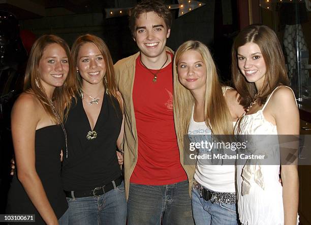 Alex Hoover, Addison Hoover, Drew Tyler Bell, Ashley Benson and Rachel Melvin