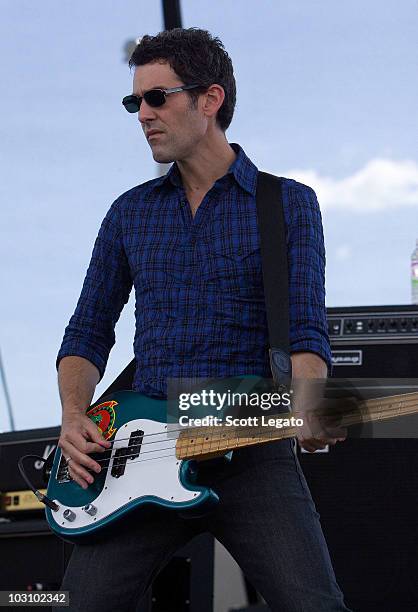 Dan Lavery of the band TONIC performs at the 2010 Hullabalou Music Festival at Churchill Downs on July 25, 2010 in Louisville, Kentucky.