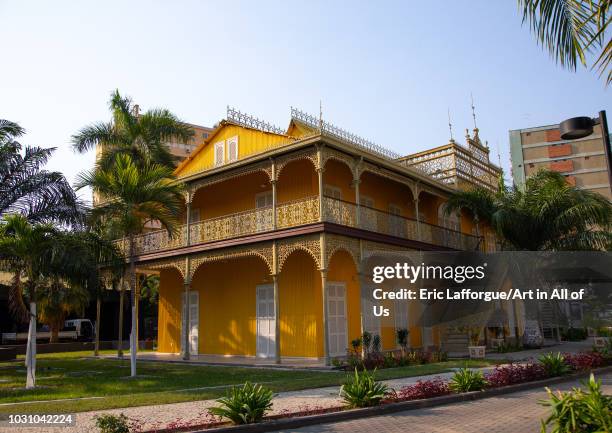 Palacio de ferro built by Gustave Eiffel, Luanda Province, Luanda, Angola on July 21, 2018 in Luanda, Angola.