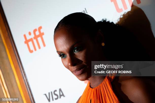 Actress Tika Sumpter attends the premiere of 'The Old Man and the Gun' during the Toronto International Film Festival in Toronto, Ontario, September...