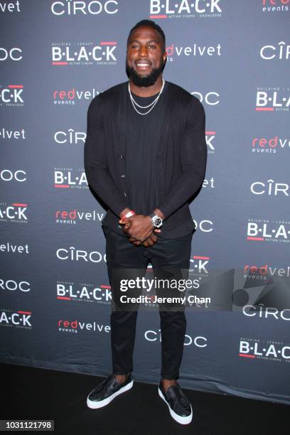 Jozy Altidore attends Stephan James And Shamier Anderson Host Third Annual B.L.A.C.K. Ball at TIFF Bell Lightbox on September 10, 2018 in Toronto,...