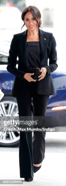 Meghan, Duchess of Sussex attends the WellChild awards at the Royal Lancaster Hotel on September 4, 2018 in London, England. The Duke of Sussex has...