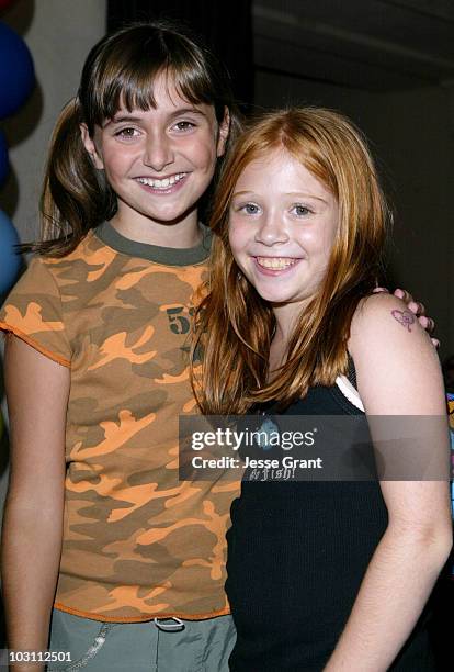 Alyson Stoner and Liliana Mumy