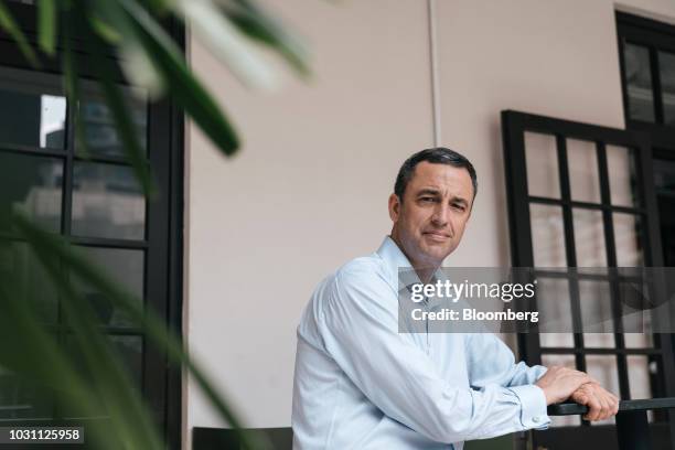 Gillem Tulloch, founder of GMT Research Ltd., poses for photograph in Hong Kong, China, on Monday, Sept. 10, 2018. GMT forms part of a swathe of...