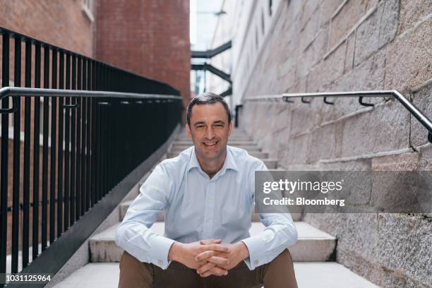 Gillem Tulloch, founder of GMT Research Ltd., poses for photograph in Hong Kong, China, on Monday, Sept. 10, 2018. GMT forms part of a swathe of...