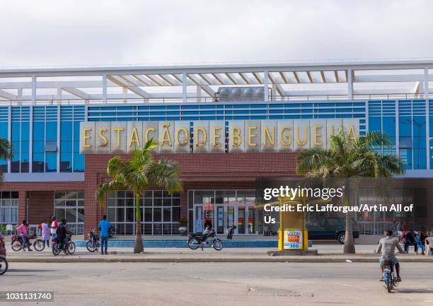 Brand new train station, Benguela Province, Benguela, Angola on July 9, 2018 in Benguela, Angola.