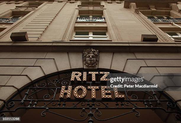 The Ritz Hotel stands on Piccadilly on July 27, 2010 in London, England. Con man, Anthony Lee has been found guilty of obtaining money by deception...