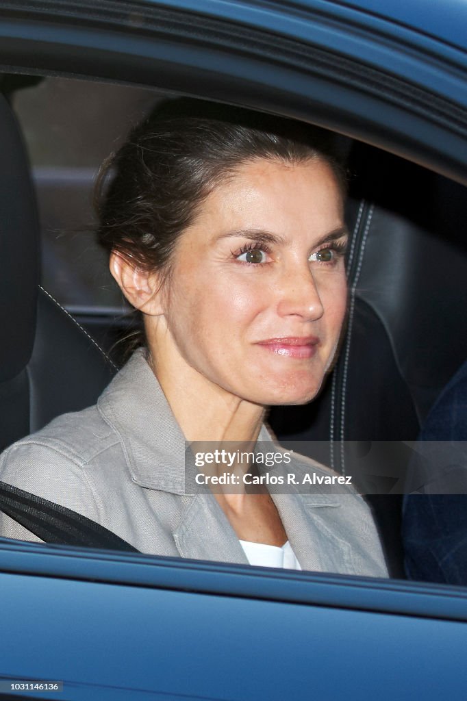 Princess Leonor And Princess Sofia Start School