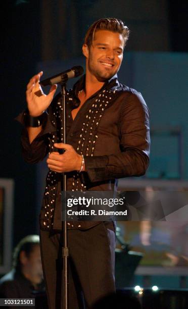 Ricky Martin performs "Asignatura Pendiente" at The 4th Annual Latin GRAMMY Awards.