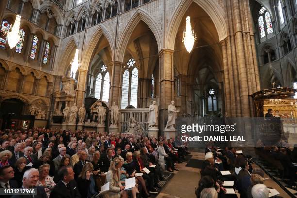 Service of thanksgiving for the late English theatre, opera and film director, Peter Hall, takes place at Westminster Abbey in central London on...