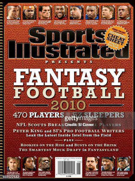June 18, 2010 Sports Illustrated via Getty Images Presents Cover: Football: Fantasy Football Preview: View of NFL players San Diego Chargers Ryan...