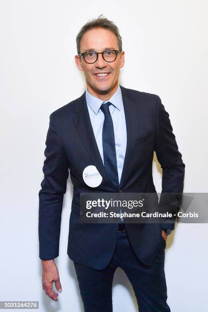 Julien Courbet attend the Aurel BGC Charity Benefit Day 2018 on September 11, 2018 in Paris, France.