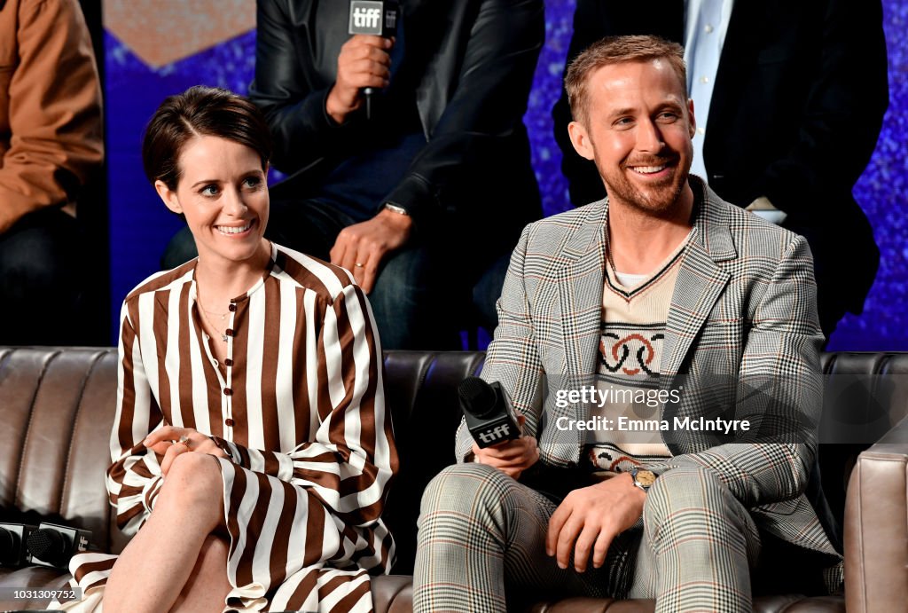 2018 Toronto International Film Festival - "First Man" Press Conference