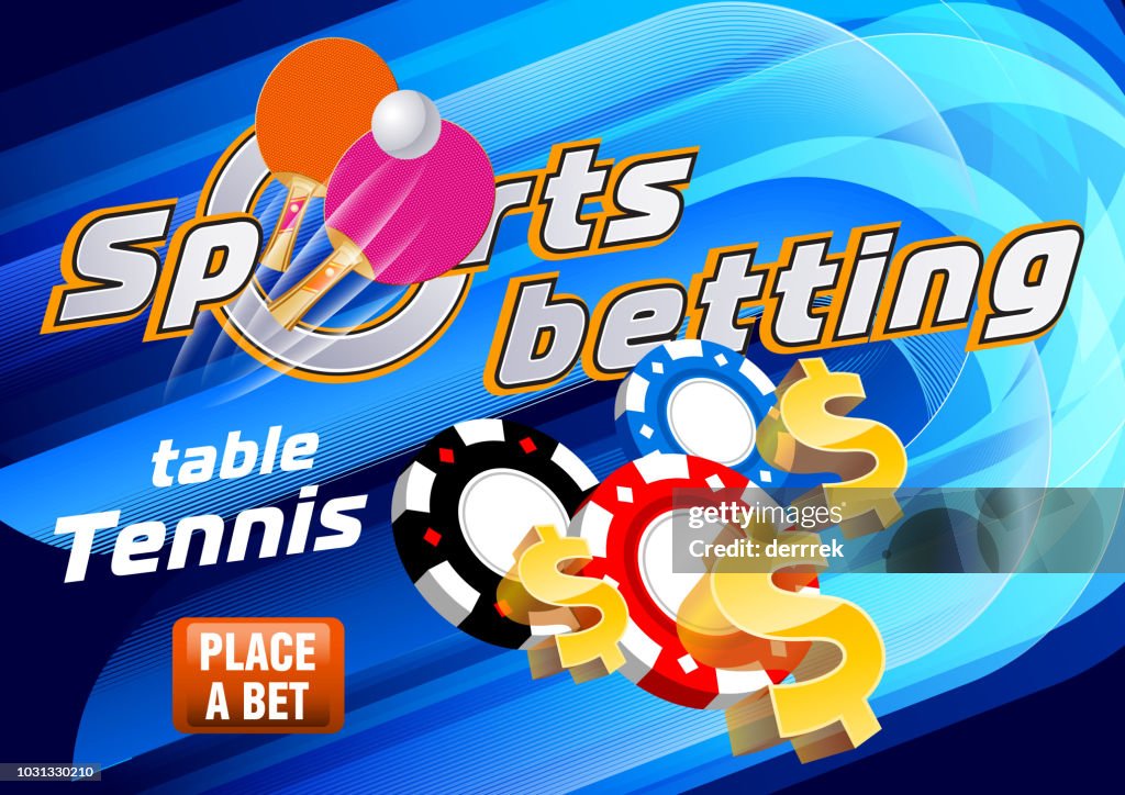 Sports betting table tennis