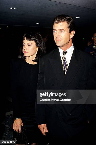 Robyn Moore and Mel Gibson