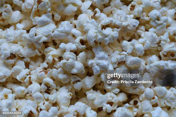 popcorn - popcorn full frame stock pictures, royalty-free photos & images