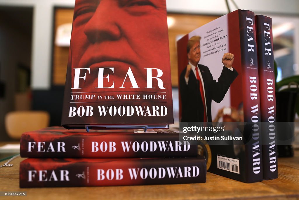 Bob Woodward's Book "Fear" On Trump Administration Hits Store Shelves