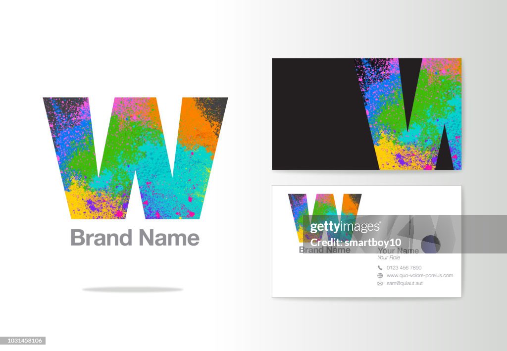 Création de logo lettre W ou identité corporative