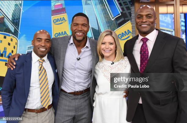 Elizabeth Olsen is the guest Monday, September 10, 2018 on the new "GMA DAY," with co-hosts Michael Strahan and Sara Haines. "GMA Day" airs...