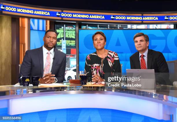 Show coverage of "Good Morning America," on Tuesday, September 11, 2018 airing on the Walt Disney Television via Getty Images Television Network....