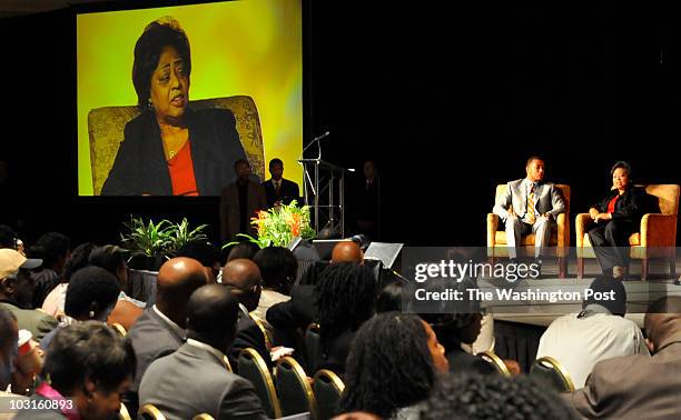 Former USDA director Shirley Sherrod addressed members of the National Association of Black Journalists on July 24, 2010 inSan Diego, Ca.