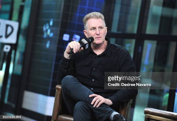 Actor Michael Rapaport visits Build Series to discuss TV series 'Atypical' at Build Studio on September 11, 2018 in New York City.