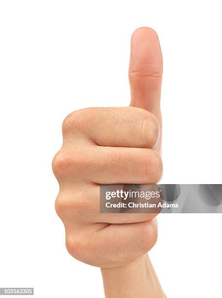 hand sign - thumbs up - tummen upp bildbanksfoton och bilder