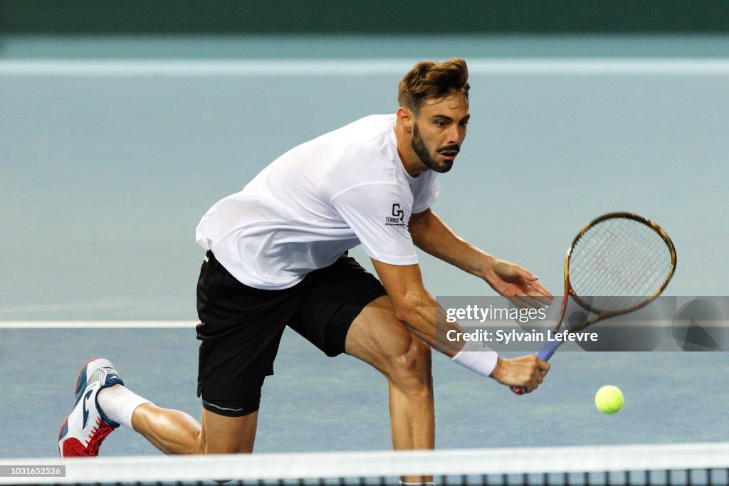 Davis Cup - Spain Team Training At Pierre Mauroy Stadium