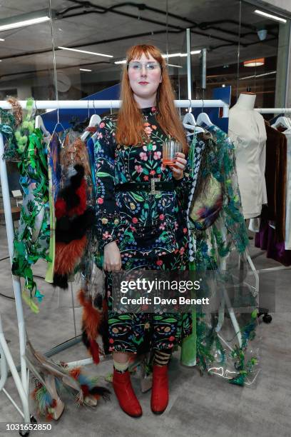 Rose Danford Phillips attends The House Of Peroni Fashion Talks hosted by Pandora Sykes on September 11, 2018 in London, England.