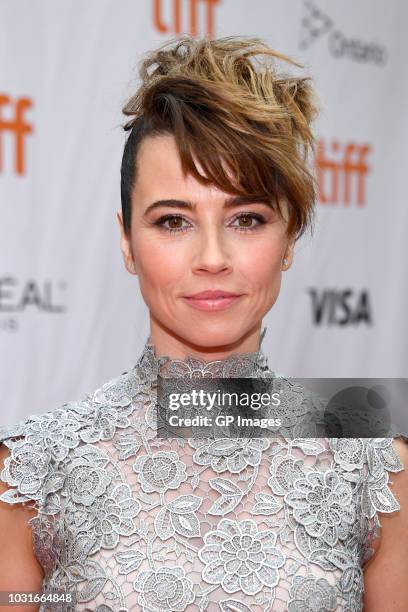 Linda Cardellini attends the "Green Book" premiere during 2018 Toronto International Film Festival at Roy Thomson Hall on September 11, 2018 in...