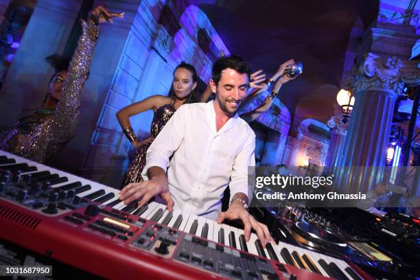 The Avener performs during Longchamp 70th Anniversary Celebration at Opera Garnier on September 11, 2018 in Paris, France.