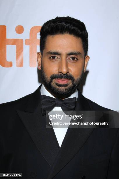 Abhishek Bachchan attends the "Husband Material" Premiere during 2018 the Toronto International Film Festival at Roy Thomson Hall on September 11,...