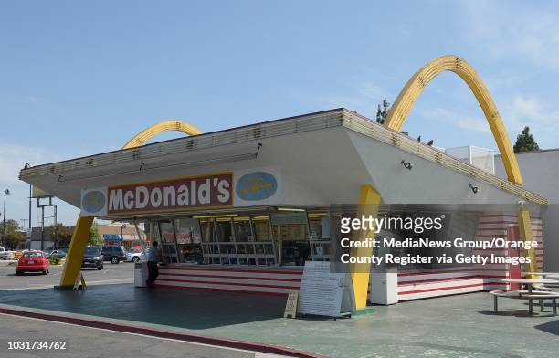 McDonald's restaurant on the corner of Lakewood Blvd. And Florence Ave. In Downey, Calif., on August 2, 2013. The eatery is the oldest operating...